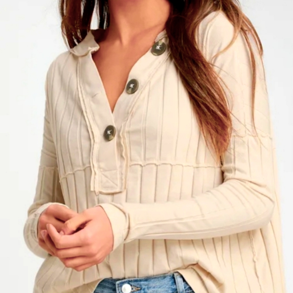 Free People In The Mix Henley